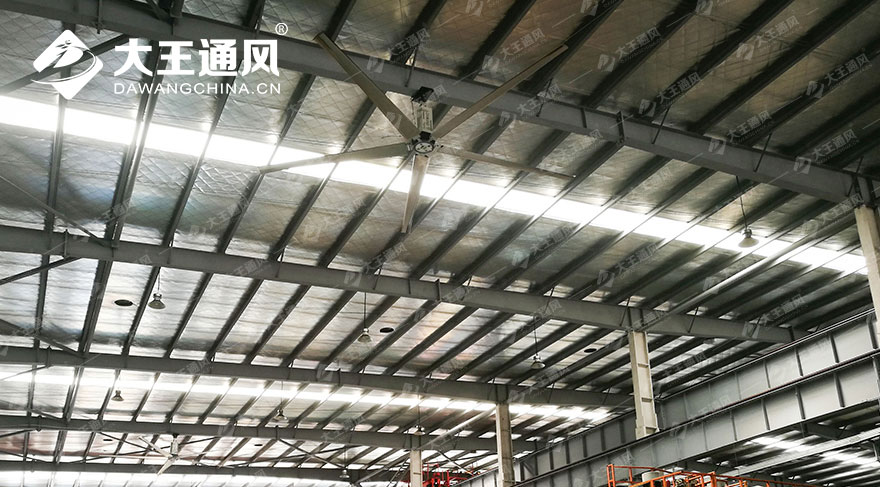 Household appliances industrial hvls ceiling fan