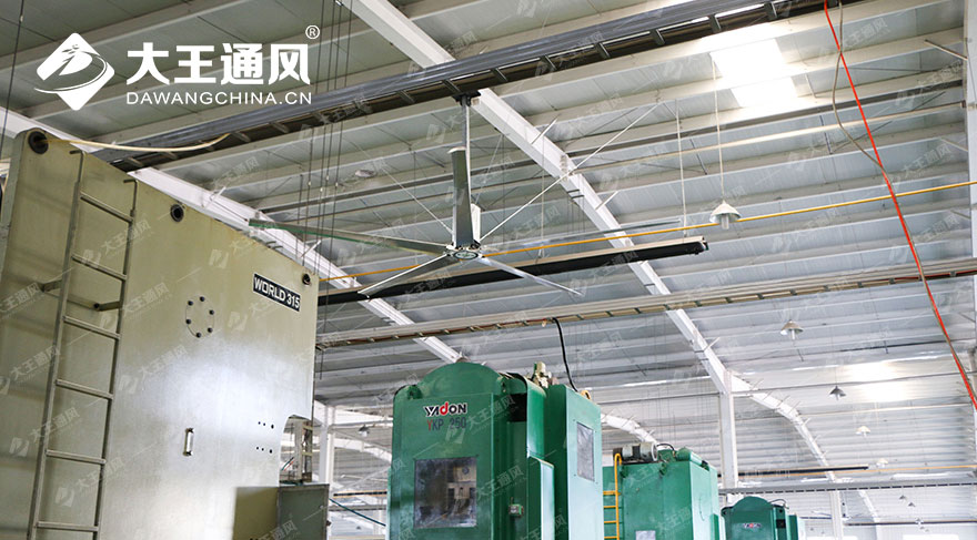 Mechatronics equipment PMSM Industrial factory ceiling fan