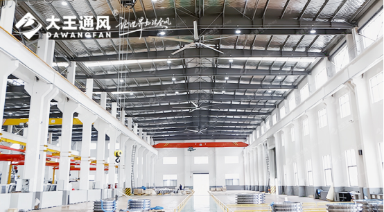 Why Dawang Industrial Fan can cover more than 1500 square meters?